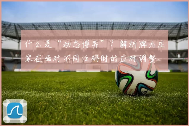 什么是“动态博弈”？解析牌九庄家在面对不同注码时的应对调整。（动态博弈是什么？解读牌九庄家如何因不同注码调整应对策略）