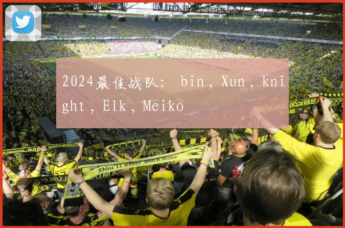 2024最佳战队： bin , Xun , knight , Elk , Meiko